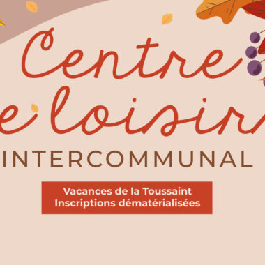 Nouveautés pour le Centre de loisirs intercommunal !